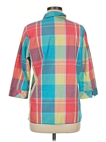 Alia 3/4 Sleeve Button-Down Shirt (view 2)