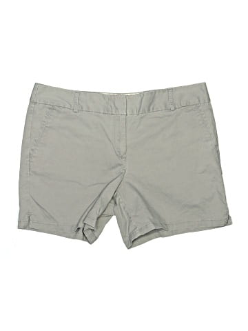Ann Taylor LOFT Khaki Shorts (view 1)