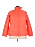Lands' End 100% Polyester Solid Orange Red Jacket Size 2X - photo 1