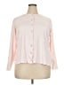 L.L.Bean 100% Supima Cotton Pink Cardigan Size 2X - photo 1
