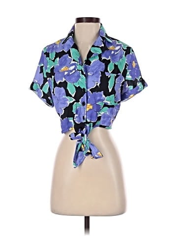 Unique Vintage Short Sleeve Blouse (view 1)