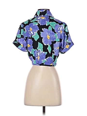 Unique Vintage Short Sleeve Blouse (view 2)