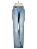 RE/DONE 100% Organic Cotton Hearts Blue Jeans Size 29 waist - photo 1