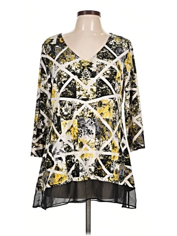Style&Co 3/4 Sleeve Blouse (view 1)