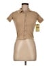Assorted Brands Tan Short Sleeve Turtleneck Size 6 - photo 1