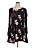 Justify Floral Black Casual Dress Size XL - photo 1
