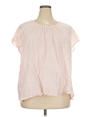 Caslon Short Sleeve Blouse (view 1)