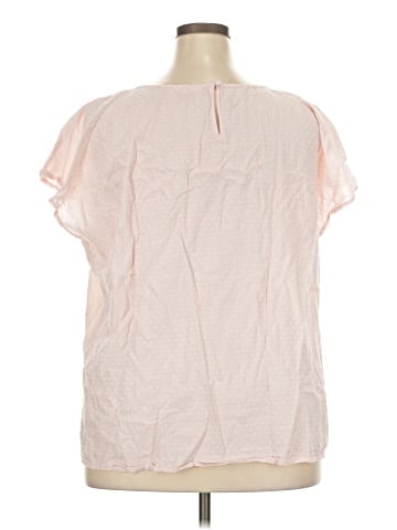 Caslon Short Sleeve Blouse (view 2)