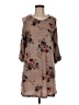 Alya Floral Brown Casual Dress Size M - photo 1