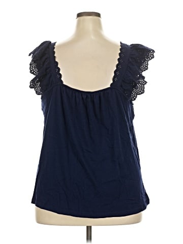 Crown & Ivy Sleeveless Blouse (view 2)