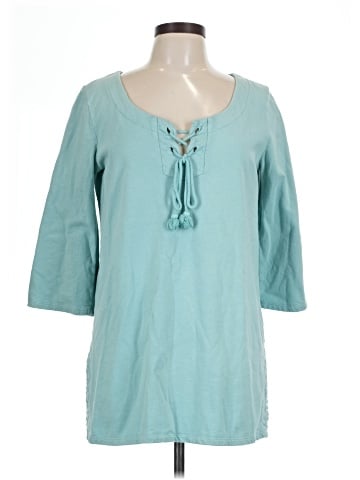 Blue Canoe 3/4 Sleeve Blouse (view 1)