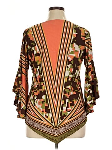 Ashley Stewart 3/4 Sleeve Blouse (view 2)
