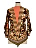 Ashley Stewart Brown 3/4 Sleeve Blouse Size 14 Plus - photo 2