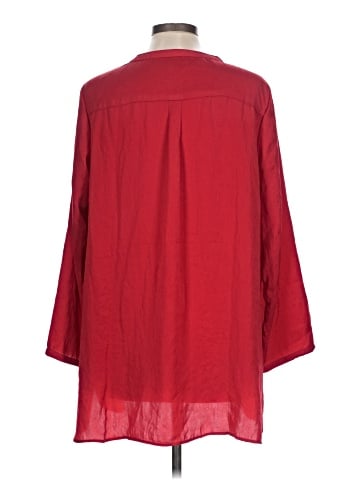Coldwater Creek 3/4 Sleeve Blouse (view 2)