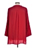 Coldwater Creek 100% Polyester Red 3/4 Sleeve Blouse Size L - photo 2