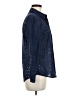 Adiva 100% Cotton Blue Long Sleeve Blouse Size M - photo 4