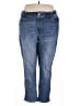 Molly & Isadora Solid Blue Jeans Size 24 - photo 1
