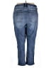 Molly & Isadora Solid Blue Jeans Size 24 - photo 2