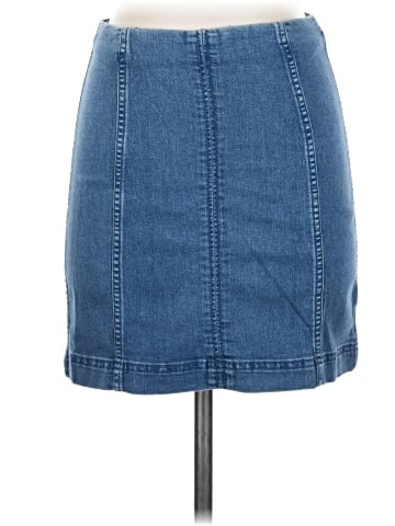 Free People Denim Skirt (view 1)