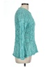 Peck & Peck Teal Long Sleeve Top Size L - photo 4