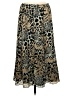 TanJay Animal Print Gold Casual Skirt Size 8 Petite - photo 1