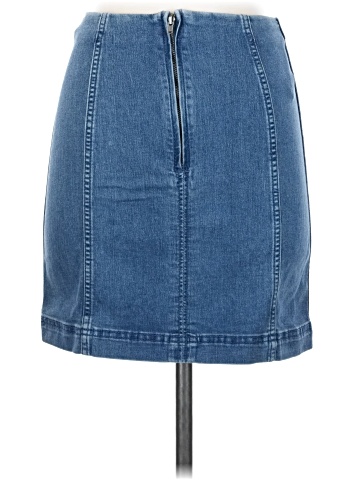 Free People Denim Skirt (view 2)