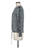 MICHAEL Michael Kors Gray Long Sleeve Top Size M - photo 5