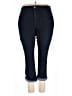 Not Your Daughter's Jeans Solid Blue Jeggings Size 20 - photo 1