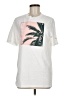 Puma Tropical White Short Sleeve T-Shirt Size M - photo 1