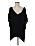 Unbranded 100% Polyester Black 3/4 Sleeve Blouse One size - photo 1