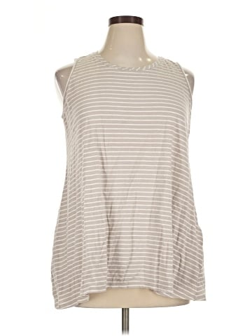 LOGO by Lori Goldstein Sleeveless T-Shirt (view 1)