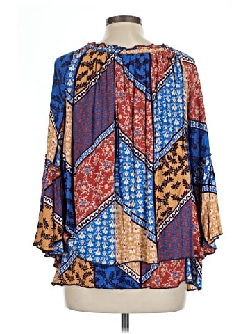 Democracy 3/4 Sleeve Blouse (view 2)