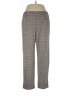 Style&Co Plaid Gray Casual Pants Size L - photo 1