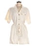 Madewell Ivory Belted Safari Romper Size M - photo 1