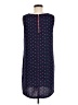 Adrienne Vittadini 100% Polyester Polka Dots Blue Casual Dress Size 8 - photo 2