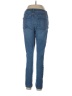 a.n.a. A New Approach Solid Blue Jeans Size 10 - photo 2
