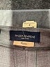 Piazza Sempione Houndstooth Gray Wool Pants Size 8 - photo 7