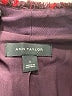 Ann Taylor Plaid Burgundy Blazer Size 6 - photo 6