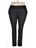 dalia Solid Black Active Pants Size XXL - photo 1