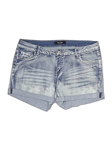 Wax Jean Denim Shorts (view 1)