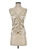 H&M 100% Polyester Ivory Sleeveless Blouse Size XS - photo 1