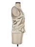 H&M 100% Polyester Ivory Sleeveless Blouse Size XS - photo 4