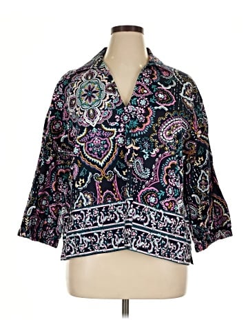 Crown & Ivy 3/4 Sleeve Blouse (view 1)