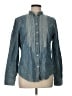 Chaps Blue Long Sleeve Button-Down Shirt Size L - photo 1