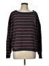 PrAna Stripes Blue Pullover Sweater Size L - photo 1