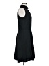 Antonio Melani Solid Black Cocktail Dress Size 8 - photo 4