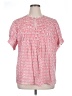 Rungolee Hearts Red Short Sleeve Blouse Size XL - photo 1