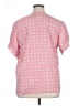 Rungolee Hearts Red Short Sleeve Blouse Size XL - photo 2