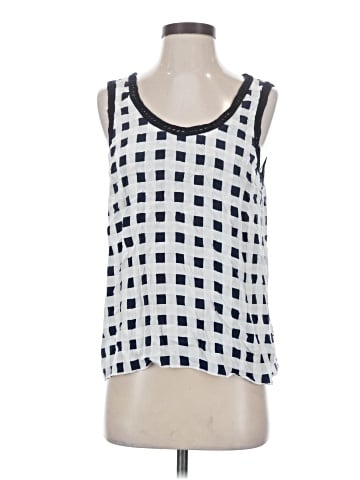 St. John Sleeveless Silk Top (view 1)