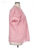 Rungolee Hearts Red Short Sleeve Blouse Size XL - photo 4
